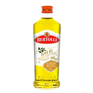 สินค้า [ส่งฟรี]Bertolli เบอร์ทอลลี่ น้ำมันมะกอกผ่านกรรมวิธี ขนาด 1 ลิตร (เลือกชนิดได้)