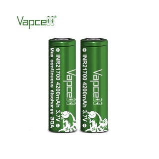 Vapcell INR21700(ก้อนใหญ่)4200mAh 3.7V 30A ของแท้ เช็คโค๊ตได้