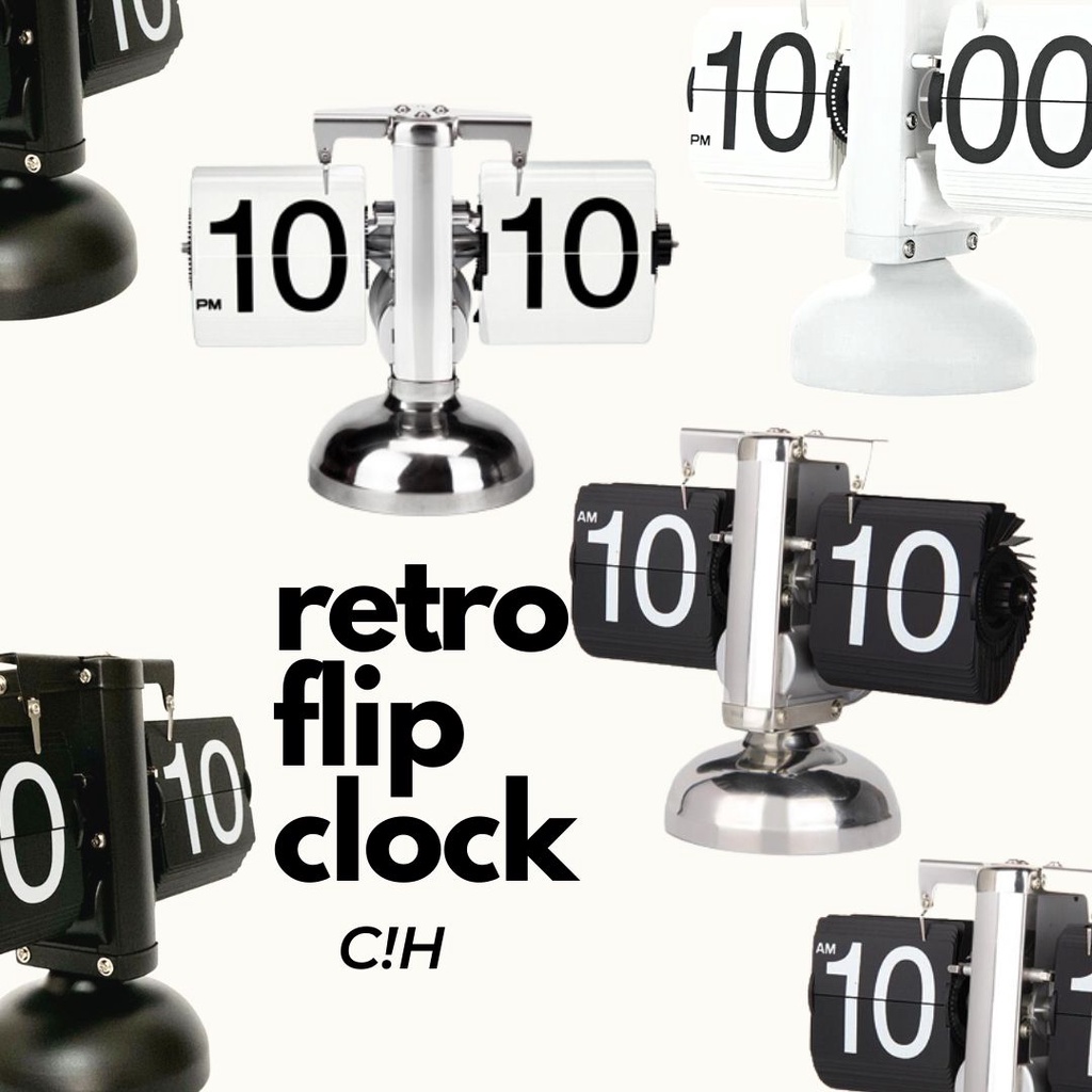 นาฬิกาตั้งโต๊ะย้อนยุค-90-retro-flip-clock-comfyhomies