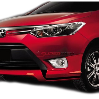 ครอบไฟตัดหมอกโครเมี่ยม (Fog Lamp Cover) / VIOS 2013