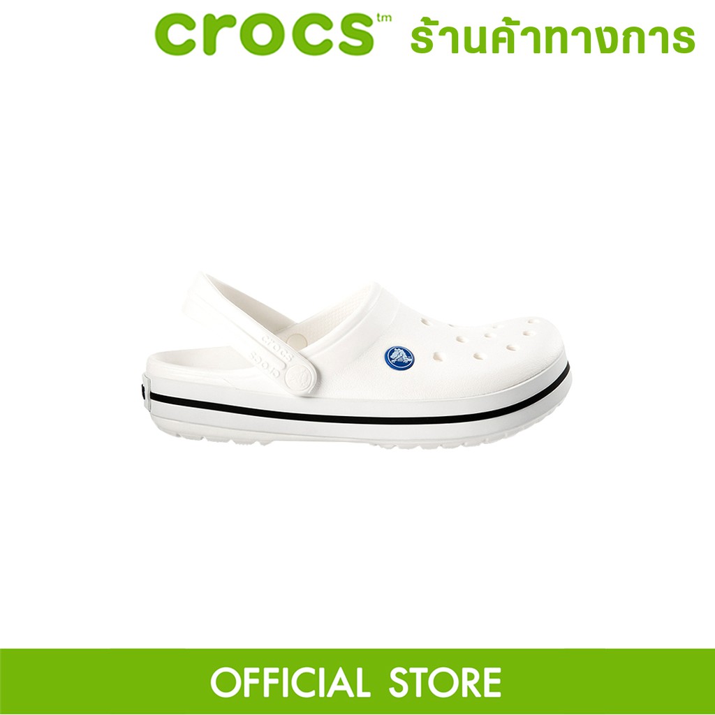 crocs-รองเท้าลำลองผู้ใหญ่-crocband-สีขาว