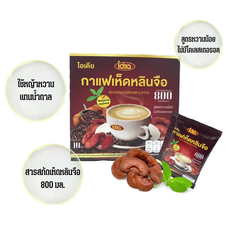 ไอเดีย-กาแฟเห็ดหลินจือ-สารสกัดเห็ดหลินจือ-800-มล-เห็ดหลินจือ