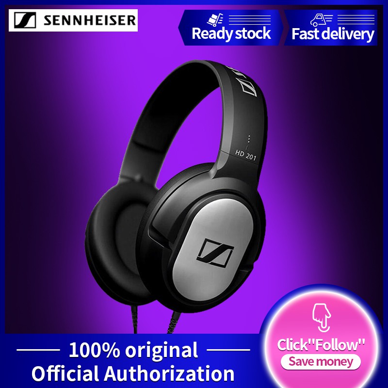 Sennheiser hd 201 lightweight over ear headphones new arrivals