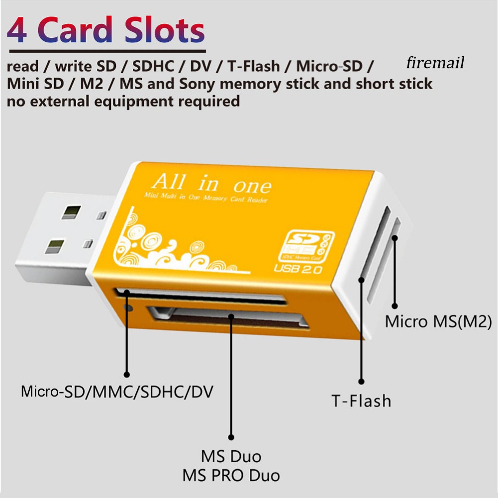 อะแดปเตอร์การ์ดรีดเดอร์-usb-2-0-micro-sd-tf-ct-ms-sdhc-mmc