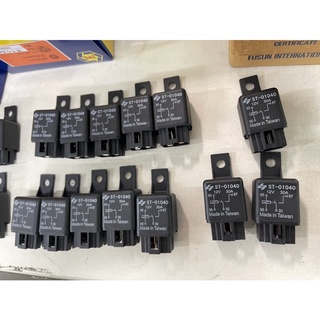 รีเรย์ไฟหรี่ ไฟหน้า แตร ปลั๊ก4ช่อง 12V 30A (ST-01040)