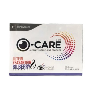 ภาพหน้าปกสินค้าO-CARE โอ แคร์ อาหารเสริมบำรุงสายตาจากสารสกัดจากธรรมชาติ 30 แคปซูล [1 กล่อง] ที่เกี่ยวข้อง