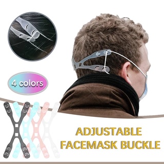 ภาพหน้าปกสินค้า1 Pc Adjustable Buckle Cross Mask Hook/ Relieve Ear Pain Cord Buckle/ Non-slip Extension Ear Hook Ear Protector Artifact ที่เกี่ยวข้อง