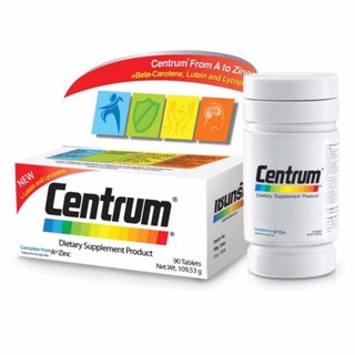 Centrum A to Zinc [90 เม็ด - กล่องขาว รุ่นใหม่]