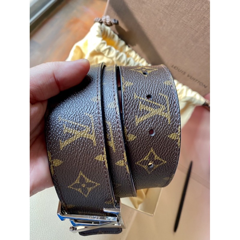 Louis Vuitton 90/36 Monogram Reversible Inventeur Belt 69lvs630 –  Bagriculture