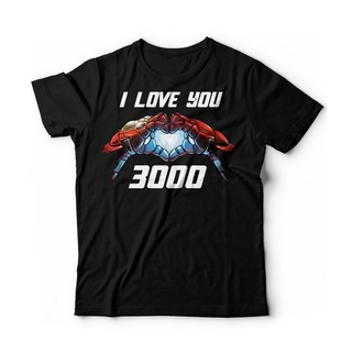 เสื้อยืด พิมพ์ลาย I Love You 3000 Heroes Avengers Stark Infinity War สําหรับผู้ชายS-5XL