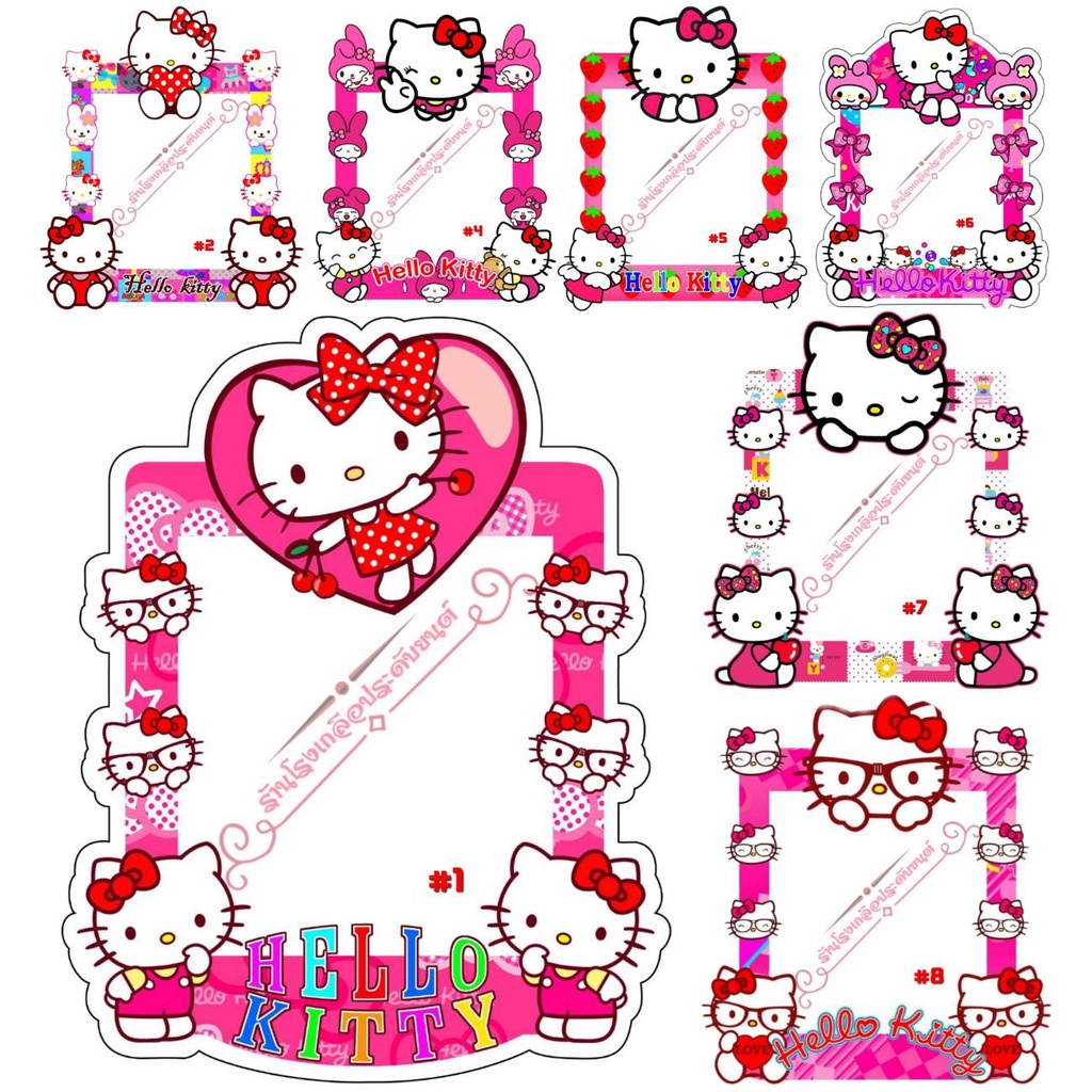 กรอบป้ายภาษีรถยนต์-พรบhello-kitty-คิตตี้-ผลิตจากพลาสติกที่มีคุณภาพดี-ทนความร้อนสูง-ติดแน่นดี-ติดตั้งง่าย-ติดตั้งเองได้