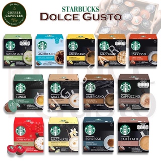 ‼️ลดกระหน่ำ พร้อมส่ง‼️กาแฟแคปซูล Starbucks Dolce Gusto Capsule Coffee