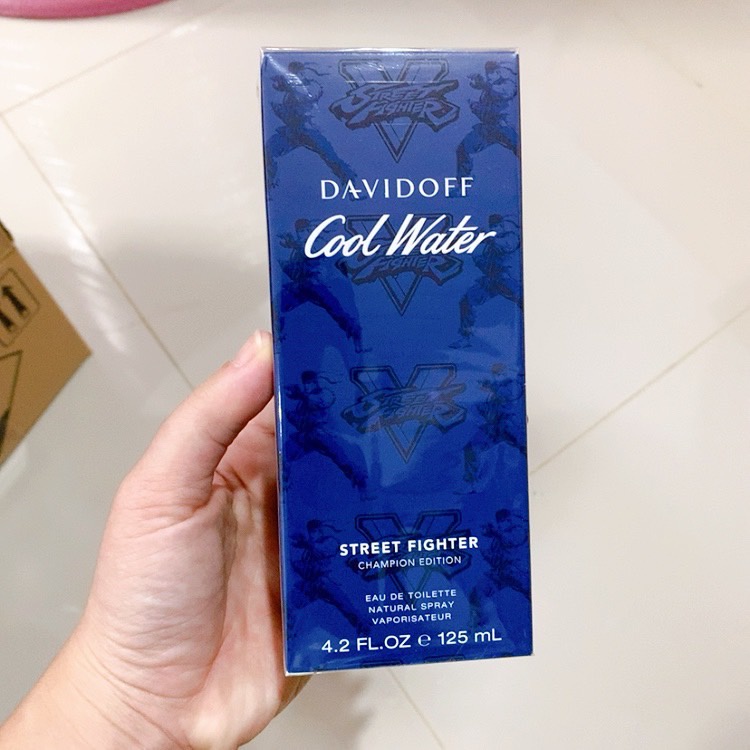 davidoff-cool-water-street-fighter-champion-edition-davidoff-2021-for-men-125-ml-กล่องซีล