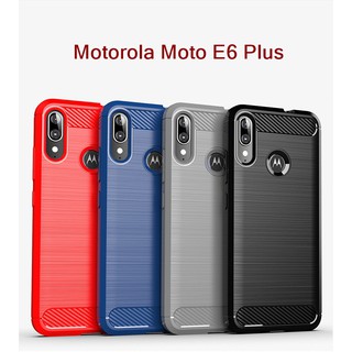 ส่งจากไทย เคส Motorola E6 Plus เคสหลังแบบนิ่ม พร้อมส่ง เคสโมโต