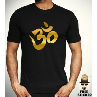 [S-5XL] เสื้อยืด ลาย Ohm Gold Meditatirelaxati Hinduism คุณภาพสูง 2022