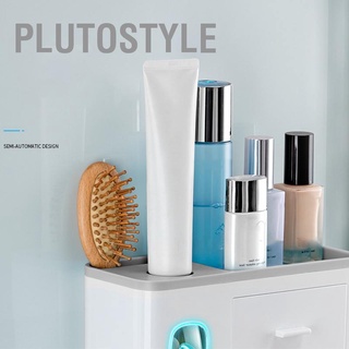 Plutostyle ชั้นวางแปรงสีฟัน ยาสีฟัน แบบแม่เหล็ก ติดผนังห้องน้ํา อเนกประสงค์ พร้อมลิ้นชัก