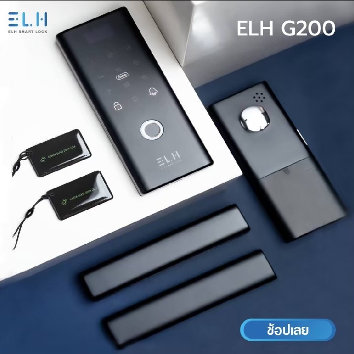 รูปภาพรายละเอียดของ ELH Smart Digital Door Lock กลอนประตูดิจิตอล G200 TTLock (รับติดตั้ง)