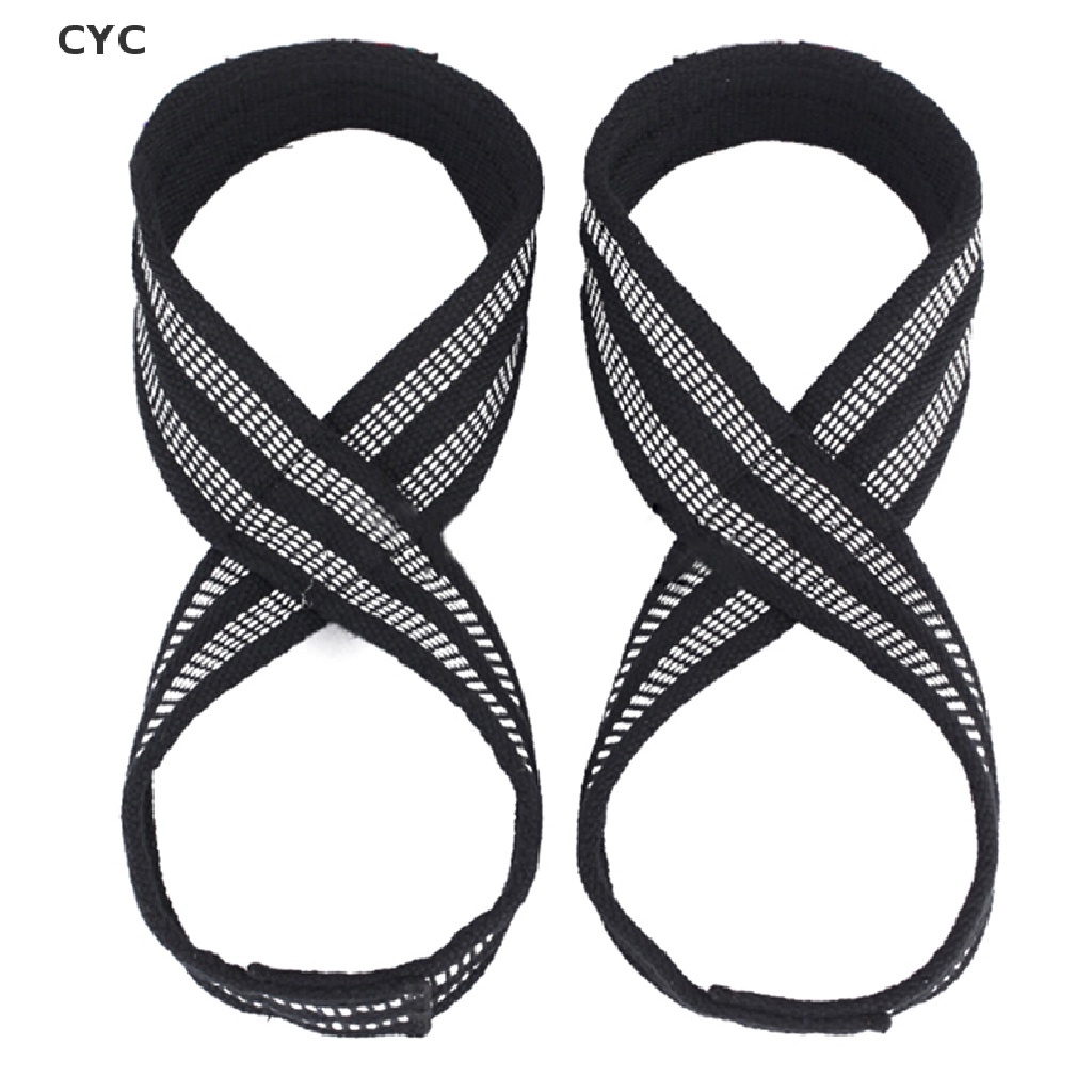 cyc-1pair-figure-8-straps-for-deadlift-weight-lifting-shrugs-heavy-duty-grip-band-cy