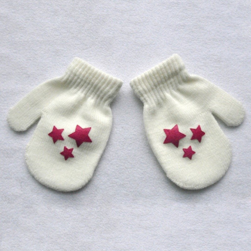 babygarden-ถุงมือถือถัก-ให้ความอบอุ่น-ลายหัวใจ-สำหรับเด็ก