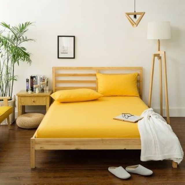 a006-p-ผ้าปูที่นอนสีพื้น-ขนาด-3-5-ฟุต-รัดมุม