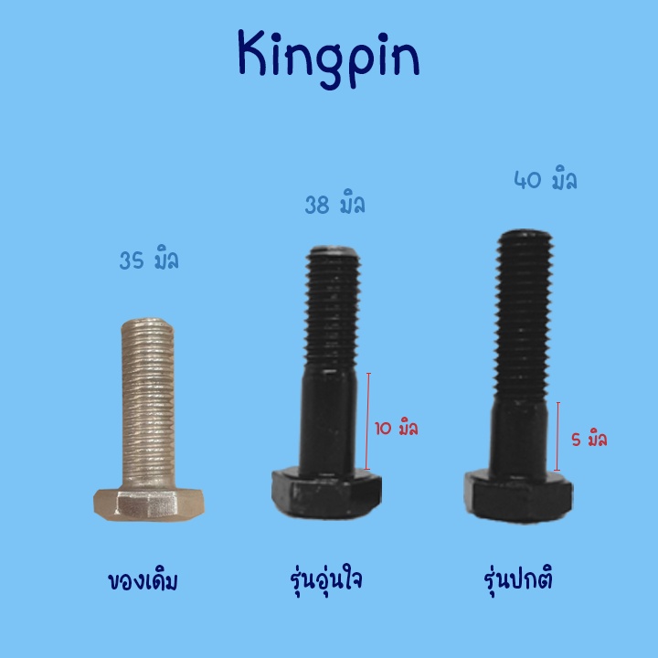 ภาพสินค้าคิงพิน SurfSkate Kingpin Surf Adapter SM สำหรับเซิร์ฟสเก็ตบอร์ด Rare ant v 5.0 6.0, Geele S7, locus จากร้าน surfskate_accessories บน Shopee ภาพที่ 1