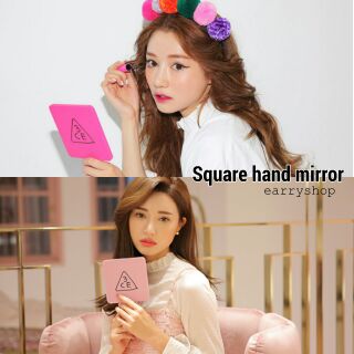 (พร้อมส่ง)3CE Square Hand Mirror