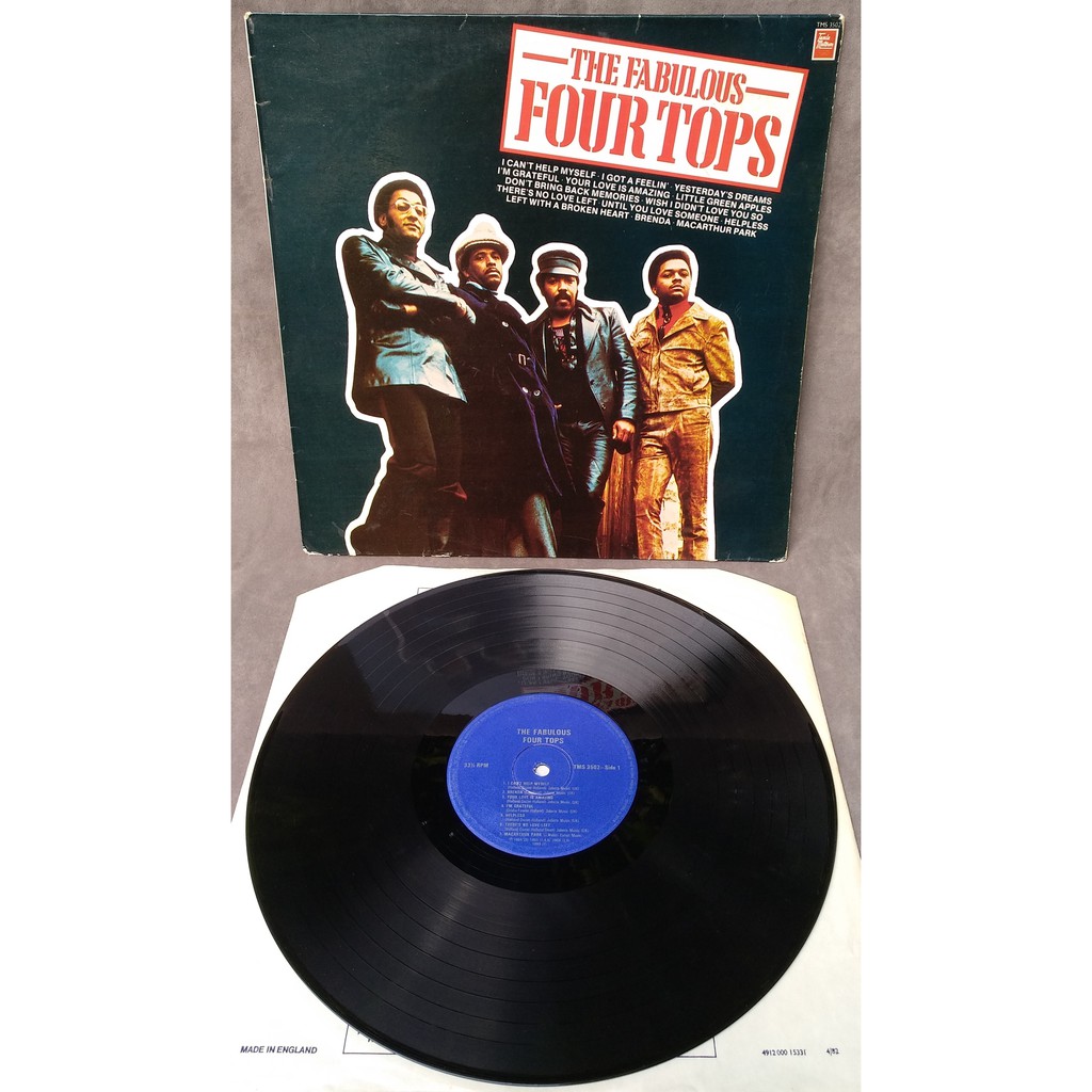 แผ่นเสียง-four-tops-the-fabulous-four-tops