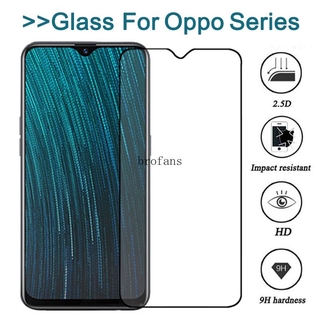 Ready Stock Casing for Protective Glass on For Oppo Reno 2Z ZF 2 3 4 3A 3pro A ACE2 Screen Protector Tempered Glass Find X2lite F5 F7 F9 F11 PRO Full Cover Trempe Verre 9H ฟิล์มกระจกนิรภัย