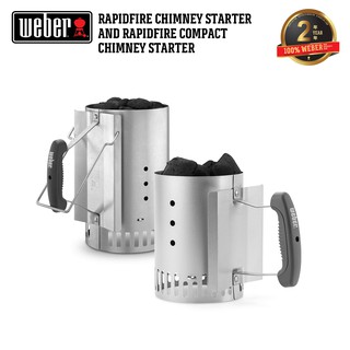 ภาพหน้าปกสินค้าWEBER Rapidfire Chimney Starter อุปกรณ์เตาปิ้งย่างเวเบอร์ ตัวจุดถ่าน ซึ่งคุณอาจชอบราคาและรีวิวของสินค้านี้