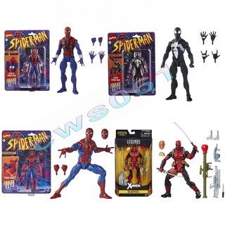 Hasbro ฟิกเกอร์ PVC รูป Marvel Symbiote Ben Reilly Spider-Man ขนาด 6 นิ้ว ของเล่นสําหรับเด็ก