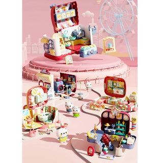 ภาพขนาดย่อของภาพหน้าปกสินค้าบ้านตุ๊กตา Play House Lagu Family จากร้าน babypungto บน Shopee ภาพที่ 1