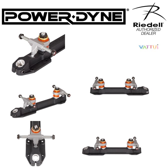 Riedell PowerDyne Reactor Fuse Roller Skate Plates ไรเดลพาวเวอร์รีเเอ