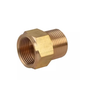 ข้อต่อทองเหลือง M22 *1.5 connector Adapter core 15 to 14 mm