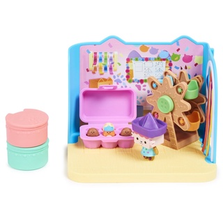 (ของแท้100%) Gabbys Dollhouse, Baby Box Cat Craft-A-Riffic Room with Exclusive Figure