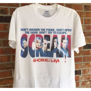 [S-5XL] GILDAN 【2022 สไตล์ใหม่】เสื้อยืดผ้าฝ้าย 100% พิมพ์ลาย Scream Cult Horror Movie คุณภาพพรีเมี่ยม 100% สําหรับฮาโลวี