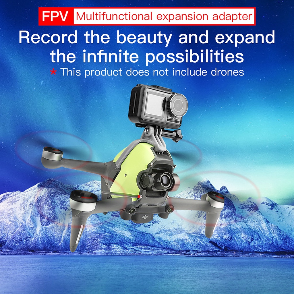 Gopro 3D Dji Fpv Drone Osmo Action Gopro