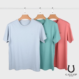 GALLOP : [3 PCS.] เสื้อยืดคอกลม BASIC -T-SHIRT (ROUND-necked) รุ่น GN9006S / 1 Set มี 3 ชิ้น