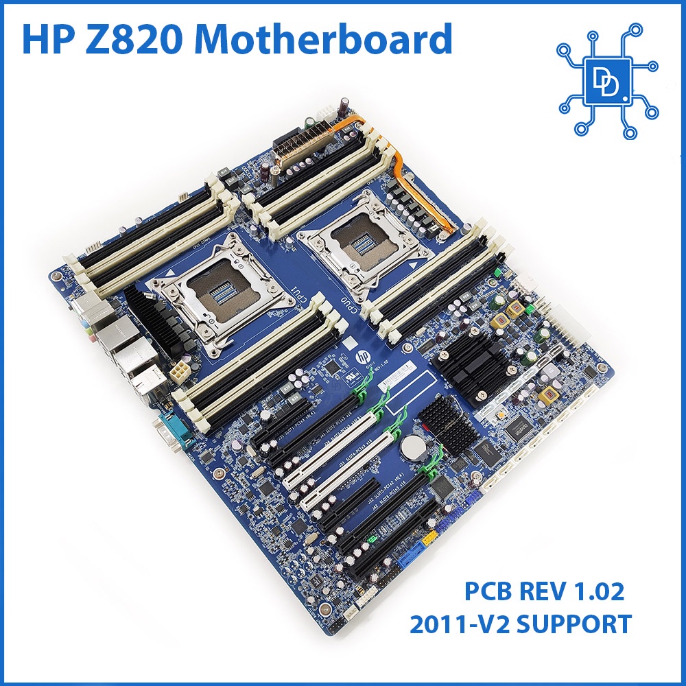 HP Z820 Workstation Motherboard LGA2011 Intel C602 618266-003 REV.1.02 |  Shopee Thailand