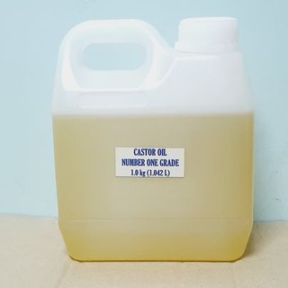 สินค้า น้ำมันละหุ่ง 1 กิโลกรัม (1.042 ลิตร) Castor oil Exp11/10/2024