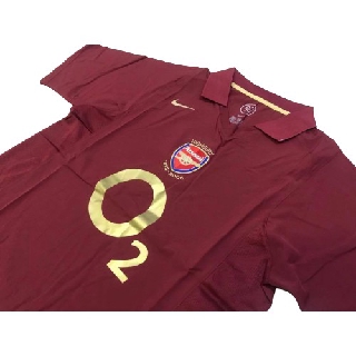 เสื้อทีมอาร์เซนอล O2 เลือดหมู ย้อนยุค 2005-2006