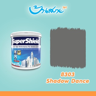 TOA Supershield กึ่งเงา 8303 สี Shadow Dance ขนาด 1/4 ( 1 ลิตร )