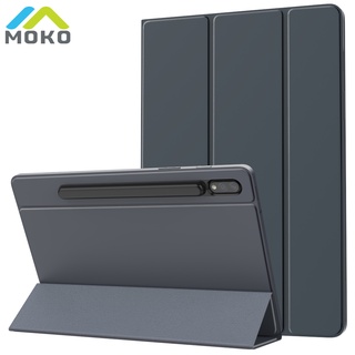 สินค้า MoKo PU Leather Magnetic Absorption Case For Samsung Galaxy Tab S7&S8 11 inch 2020 Ultra-Slim Smart Folio Shell Cover