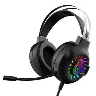 หูฟังเกมมิ่ง Razeak M10 ระบบเสียง7.1 RGB Gaming Headset หูฟังแบบครอบหู เสียงชัด ตัดเสียงรบกวน ของแท้100%