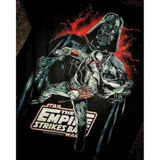 เสื้อยืดคอตตอนรุ่น 2022 BT063 STAR WARS Darth Vader เสื้อยืดไม้สีดําแท้ไซส์ XS-4XL 30nสามารถปรับแต่งได้