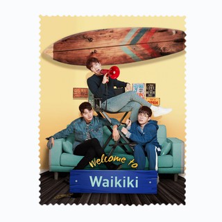 ผ้าเช็ดเลนส์ ผ้าเช็ดแว่นตา ผ้าเช็ดแว่น ผ้าเช็ดจอ  Welcome to Waikiki ซีรี่ย์เกาหลี ASKR74