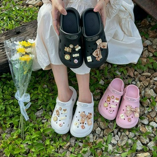 COOC🔥จัดส่งจากไทย🔥 รองเท้าหัวโต รองเท้าหัวโตผู้หญิง สไตล์เกาหลี นุ่มและสบาย IKZ10033