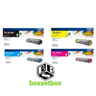 Brother TN 261 BK,C,M,Y Toner Cartridge ของแท้ออกใบกำกับภาษีได้