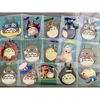 ตัวรีดการ์ตูน My neighbor totoro การ์ตูน Totoro อนิเมะญี่ปุ่น สติกเกอร์รีดติดเสื้อ  🥰