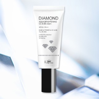 Diamond Aqua Brightening CC &amp; BB cream ยี่ห้อ Pretty skin