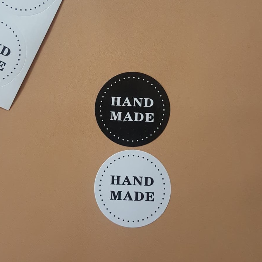 ป้ายสติกเกอร์-sticker-hand-made-ขาว-ดำ